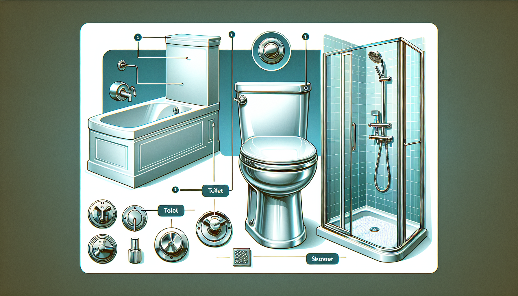 Essential Guide to Bathroom Fixtures: Toilets, Showers & Tubs