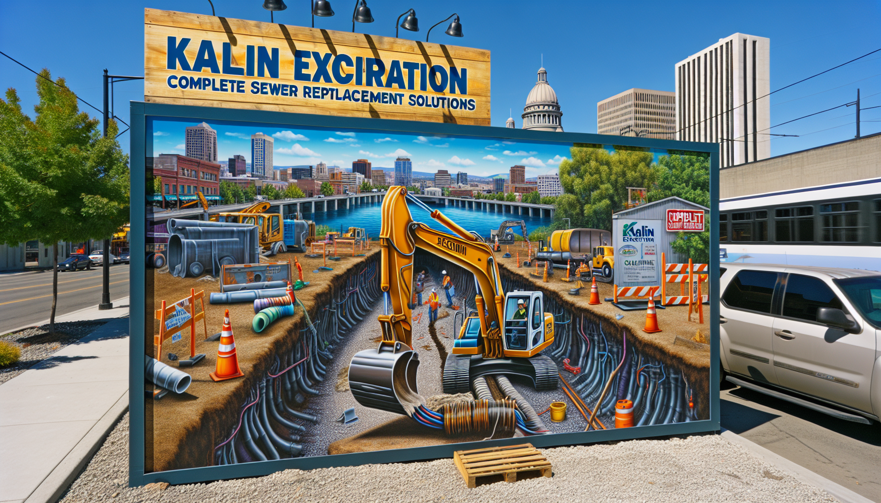 Kalin Excavation’s Complete Sewer Replacement Solutions in Spokane, WA