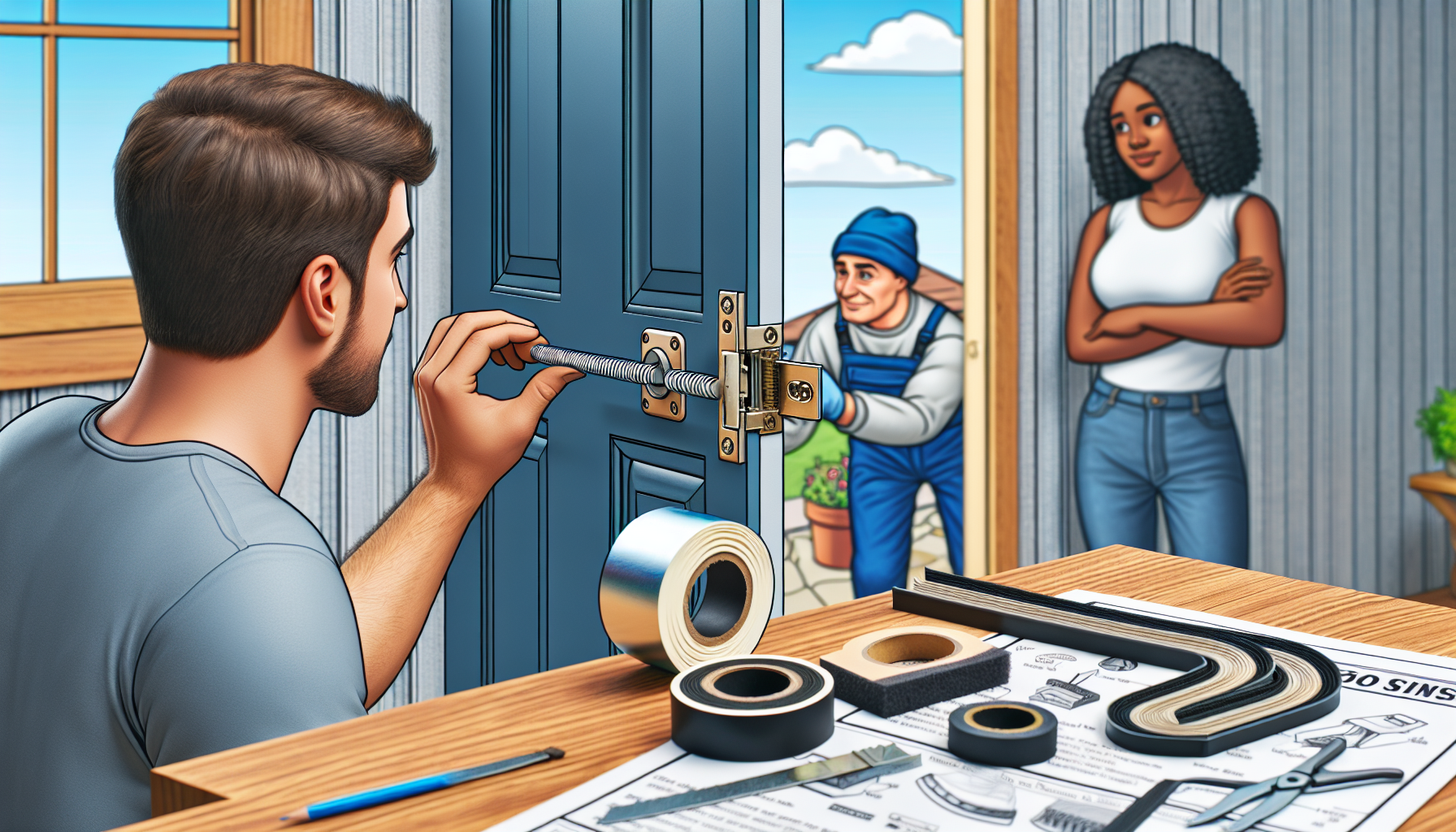 Securing Homes with Door Alignment Locks and Weather Stripping Essentials