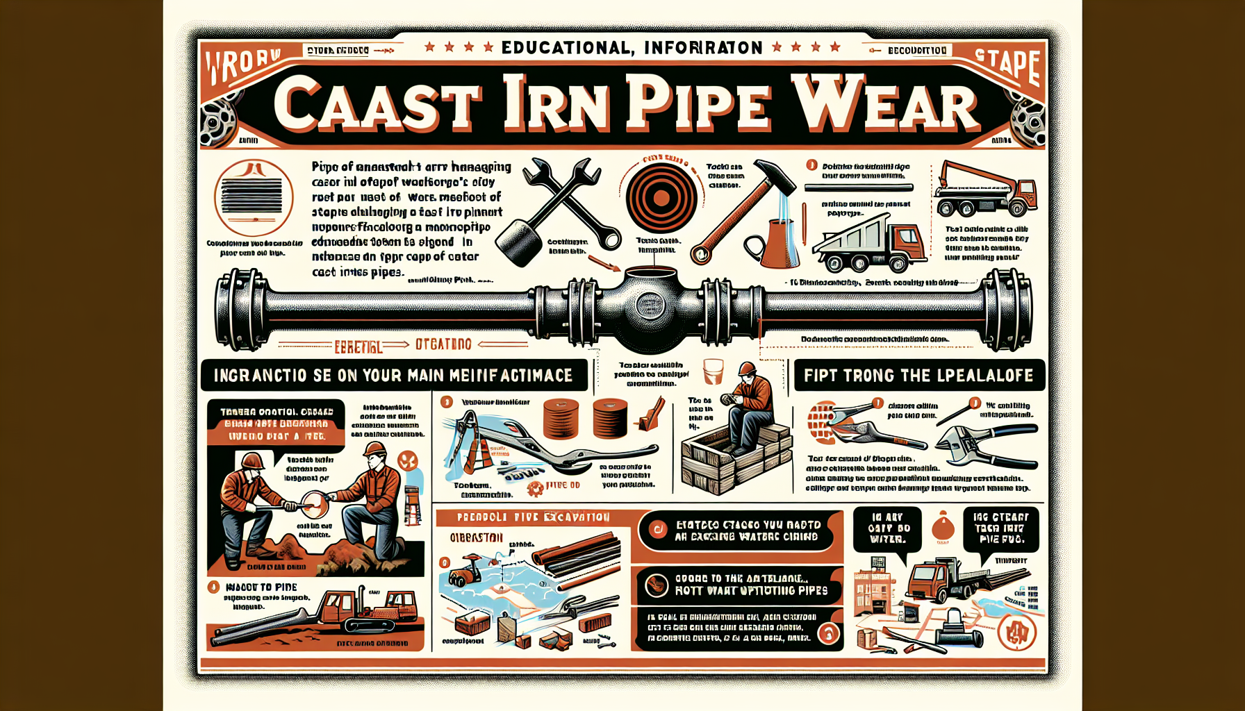 Kalin Excavations’ Tips for Managing Cast Iron Pipe Wear in Spokane, WA