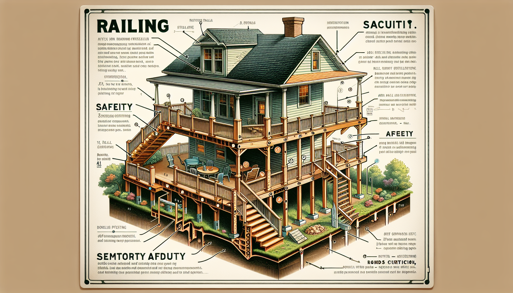 Ensuring Structural Integrity and Safety in Porches and Decks: The Role of Railings