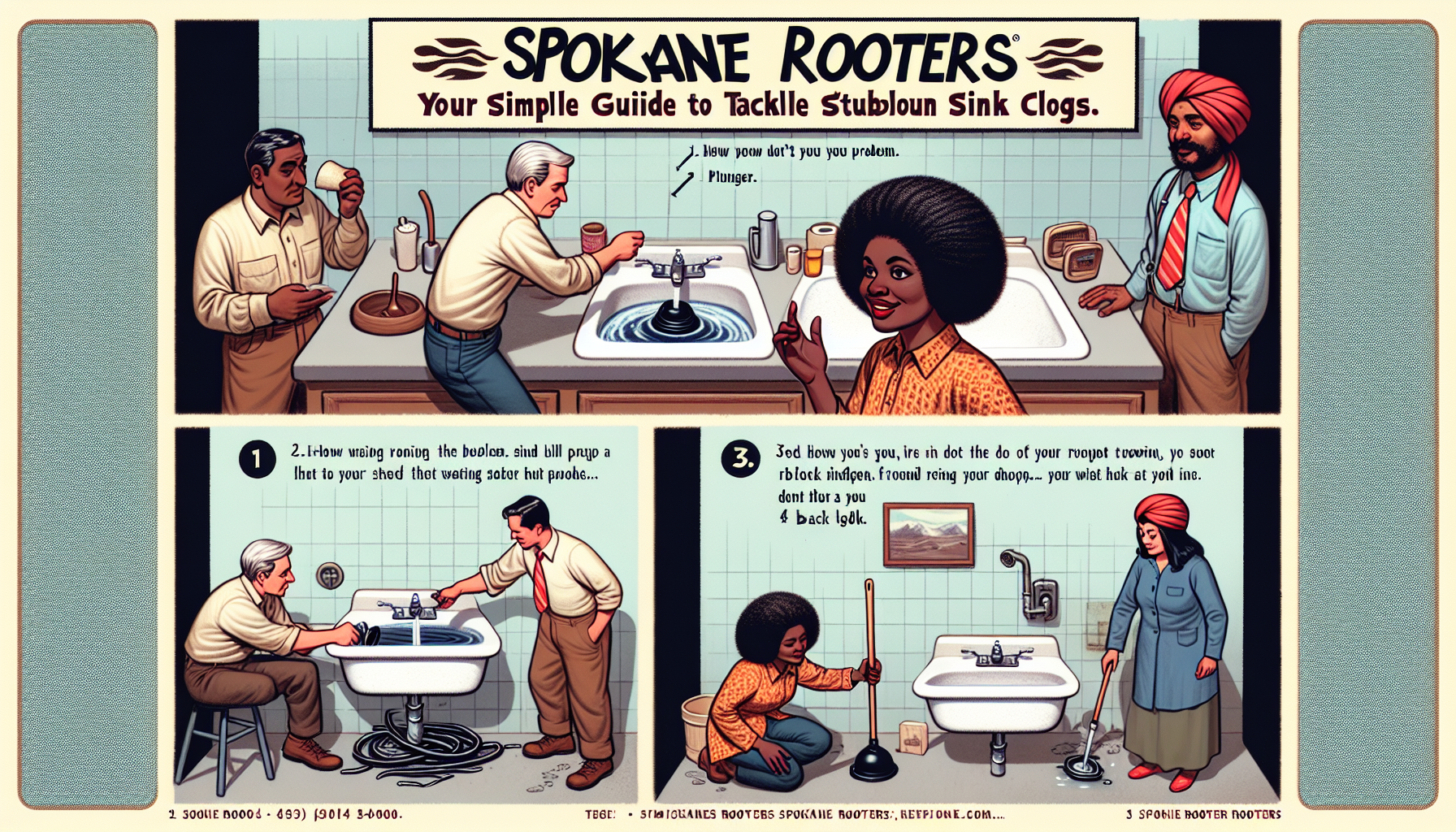 Learn how to clear tough sink clogs with our easy guide! Spokane Rooters' tips & tricks for a free-flowing sink.