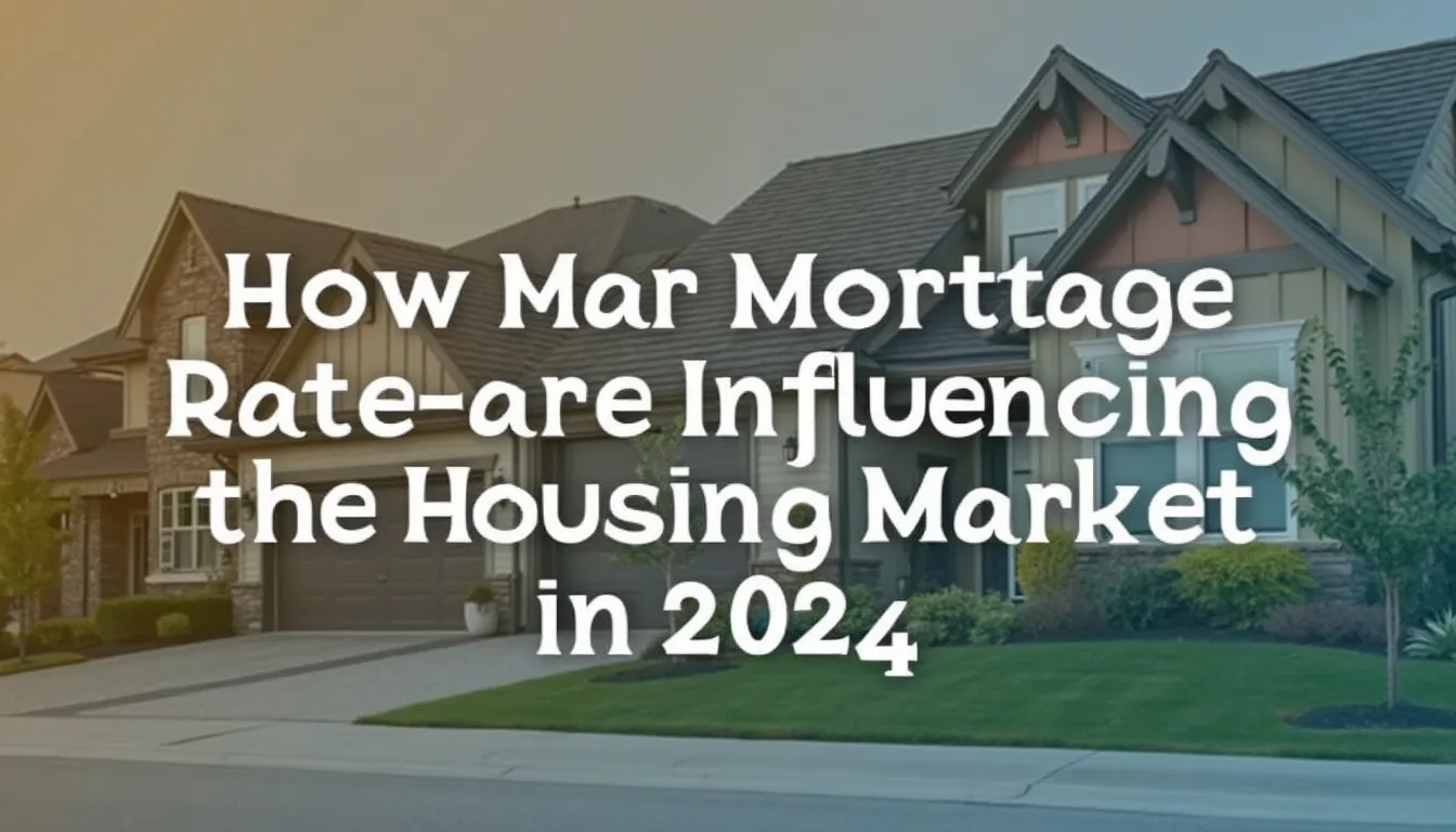 How Declining Mortgage Rates Are Influencing the Housing Market in 2024